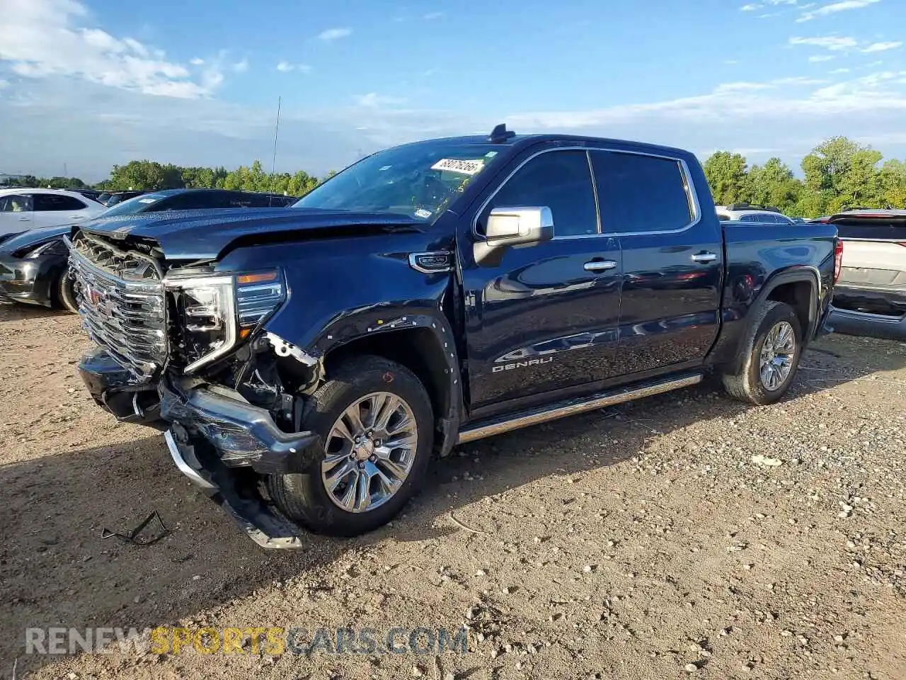 1 Photograph of a damaged car 3GTPHGED3NG688915 GMC SIERRA 2022