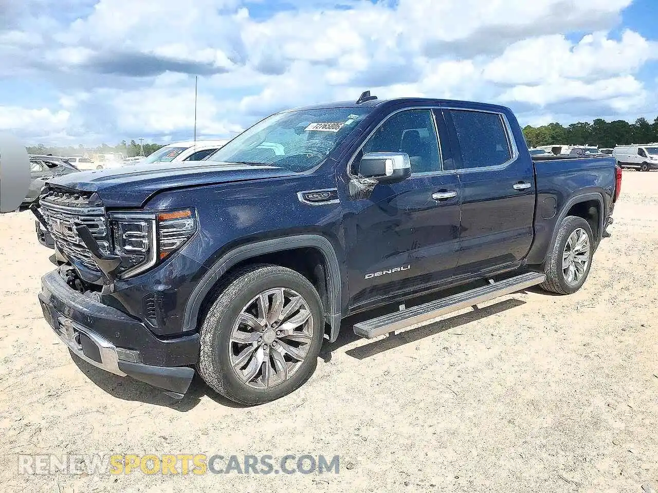 1 Photograph of a damaged car 3GTPHGED5NG688074 GMC SIERRA 2022