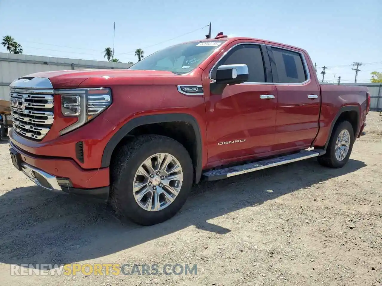 1 Photograph of a damaged car 3GTPHGED8NG607729 GMC SIERRA 2022