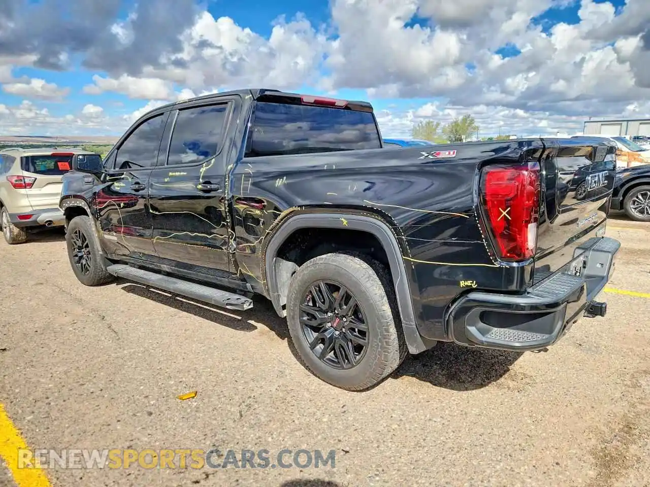2 Фотография поврежденного автомобиля 3GTU9CED6NG212389 GMC SIERRA 2022