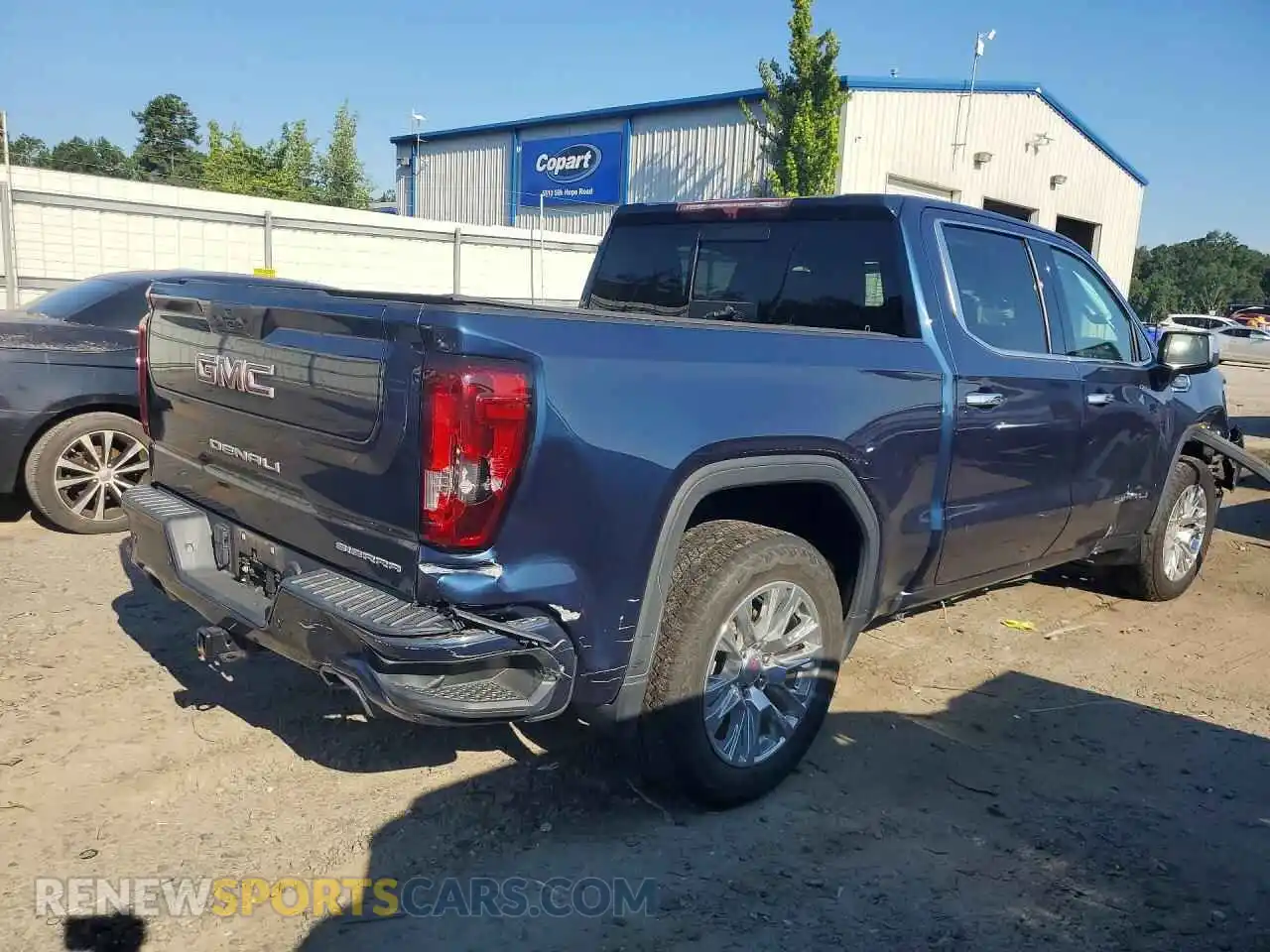 3 fotografías del automóvil dañado 3GTUUGED4NG676268 GMC SIERRA 2022