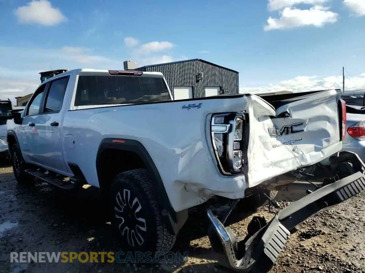 2 Photograph of a damaged car 1GT19LEY0PF182834 GMC SIERRA 2023