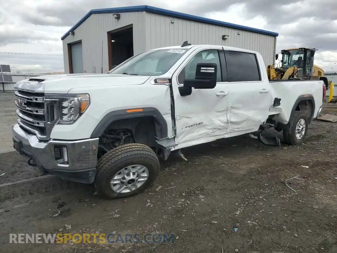 1 Photograph of a damaged car 1GT49MEY3PF207695 GMC SIERRA 2023