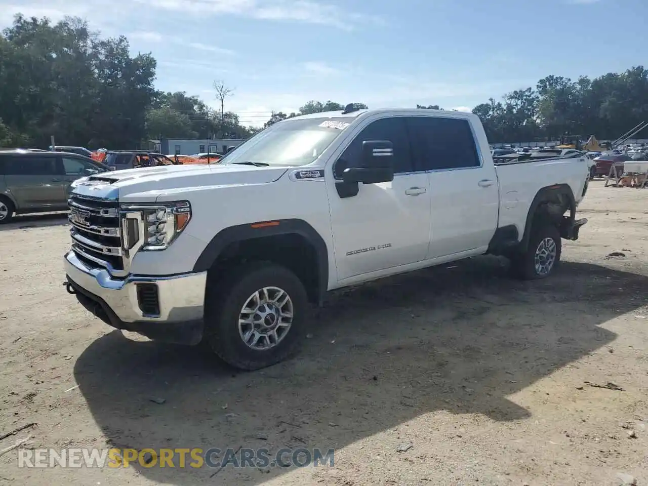 1 Photograph of a damaged car 1GT49MEY7PF237217 GMC SIERRA 2023