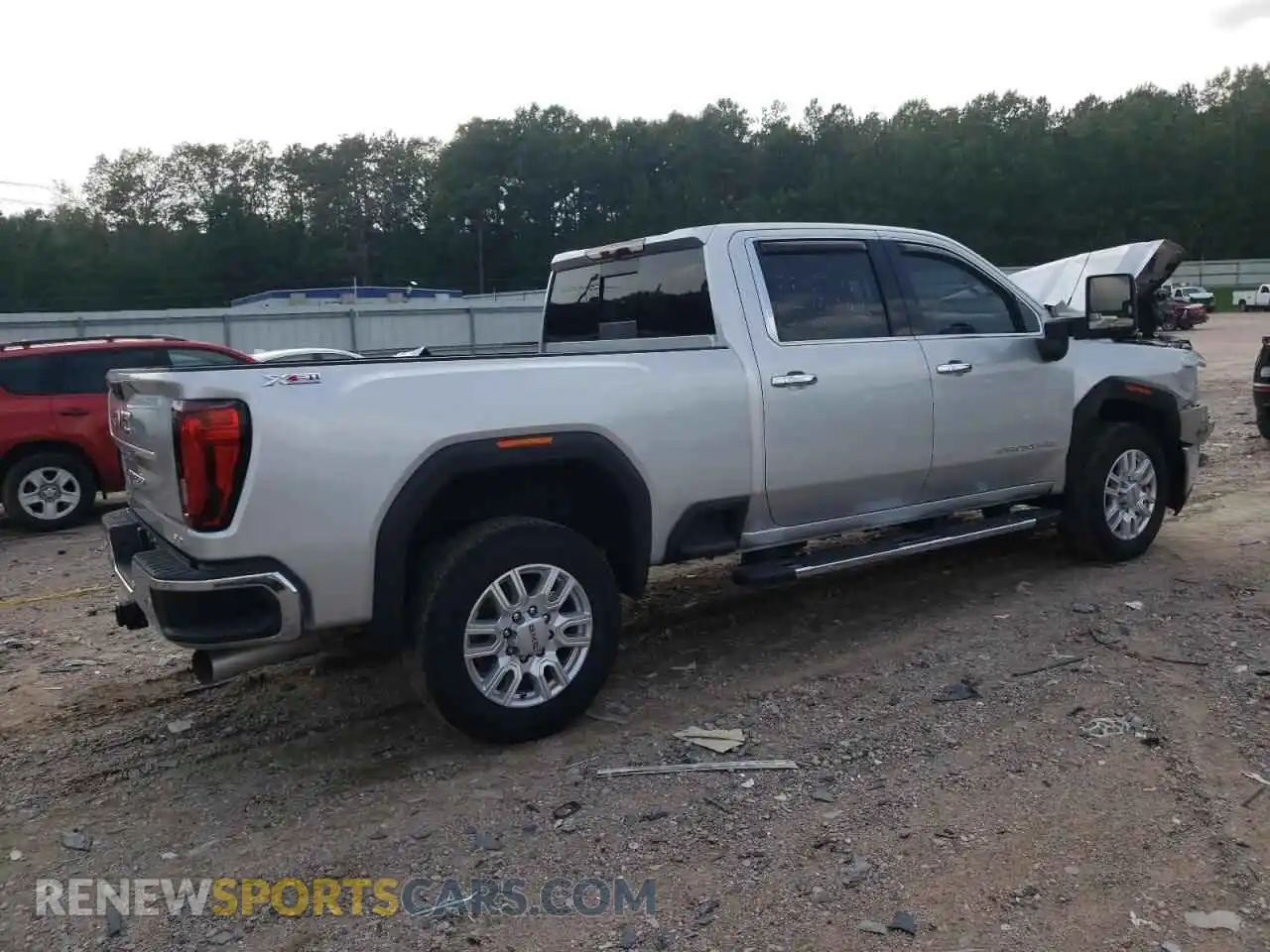 3 Фотография поврежденного автомобиля 1GT49NEY0PF157165 GMC SIERRA 2023