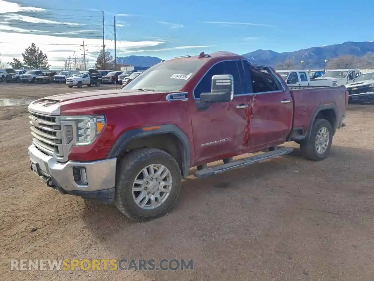 1 Photograph of a damaged car 1GT49NEY2PF123177 GMC SIERRA 2023