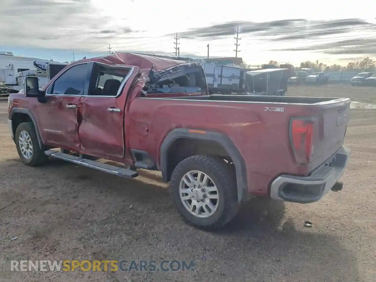 2 Photograph of a damaged car 1GT49NEY2PF123177 GMC SIERRA 2023