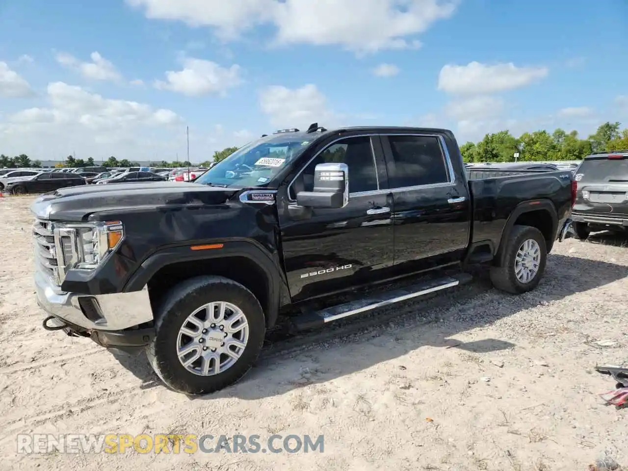 1 Photograph of a damaged car 1GT49NEY8PF122552 GMC SIERRA 2023