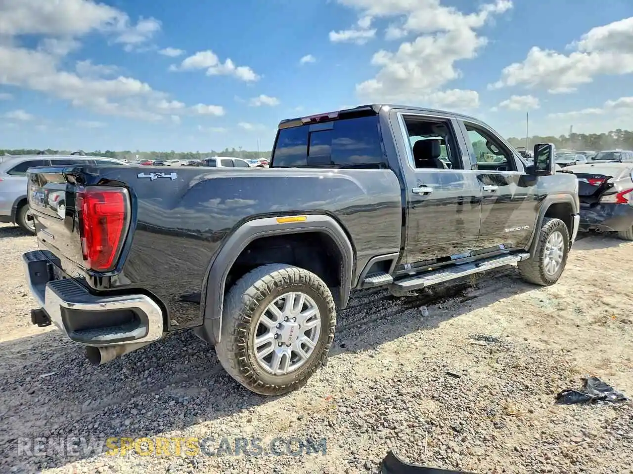 3 Photograph of a damaged car 1GT49NEY8PF122552 GMC SIERRA 2023