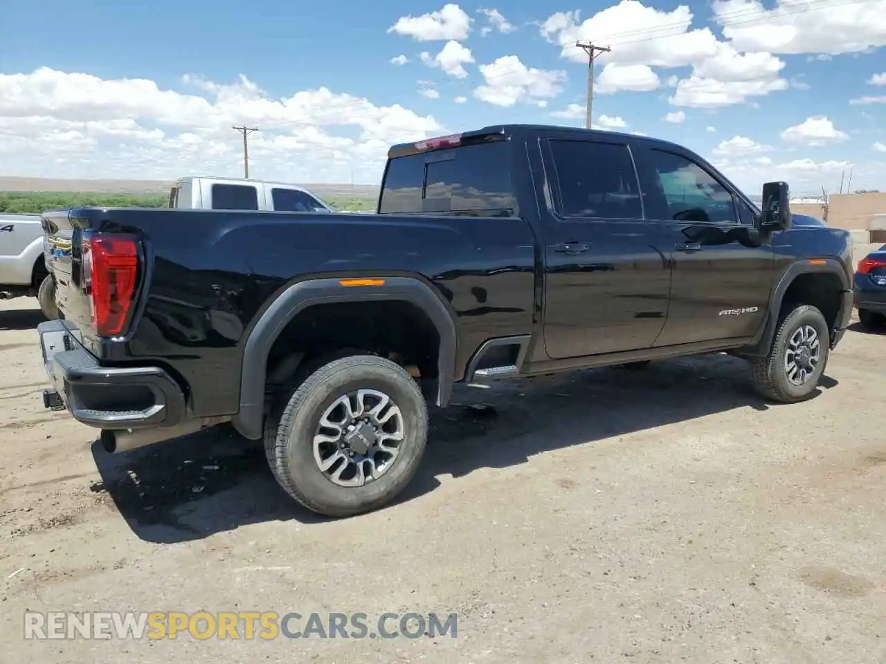 3 Photograph of a damaged car 1GT49PEYXPF215469 GMC SIERRA 2023