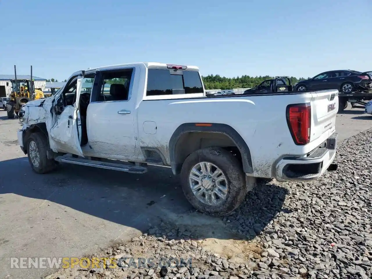 2 Photograph of a damaged car 1GT49RE74PF154669 GMC SIERRA 2023