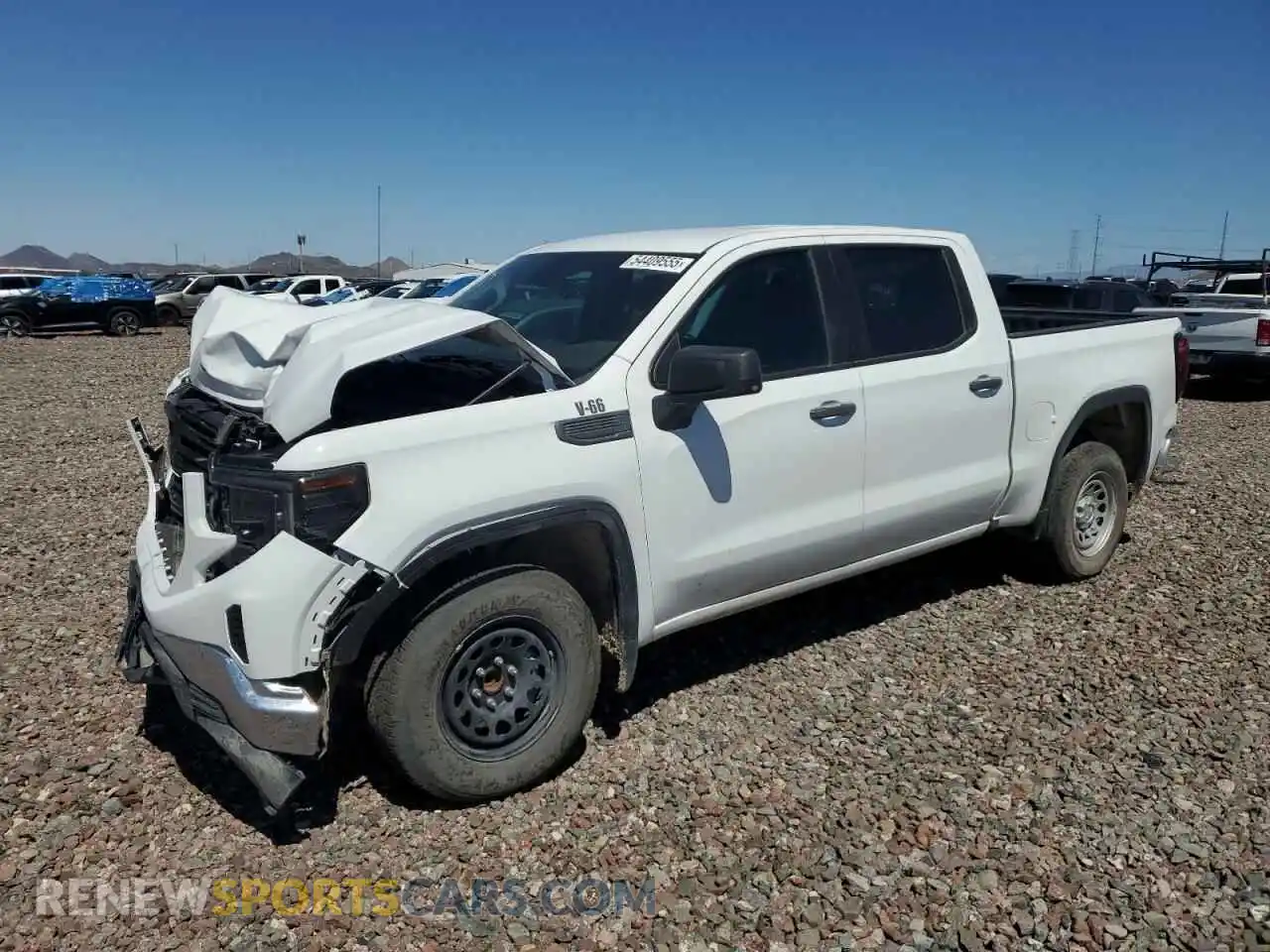 1 Photograph of a damaged car 1GTPHAEK2PZ162323 GMC SIERRA 2023