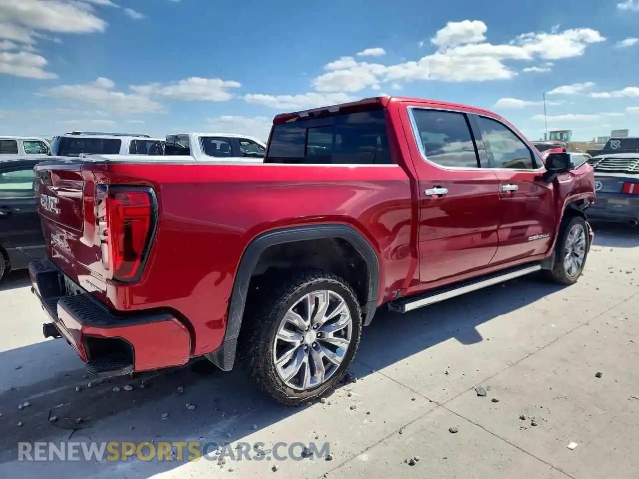 3 Photograph of a damaged car 1GTPHGE84PZ333600 GMC SIERRA 2023