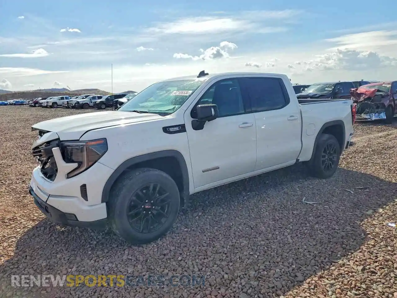 1 fotografías del automóvil dañado 1GTUUCE82PZ134567 GMC SIERRA 2023
