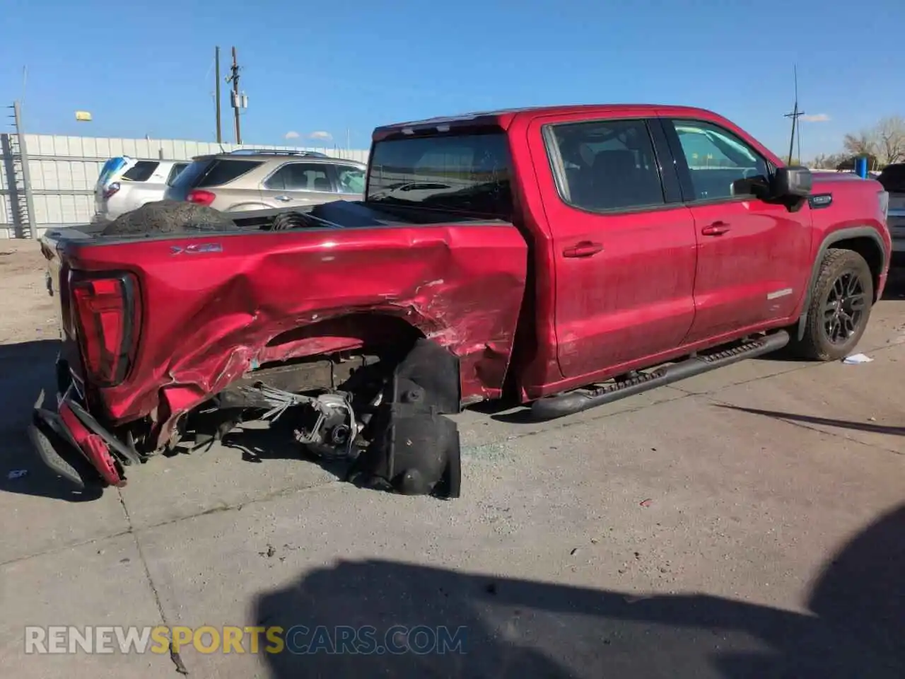 3 Photograph of a damaged car 1GTUUCED5PZ231176 GMC SIERRA 2023