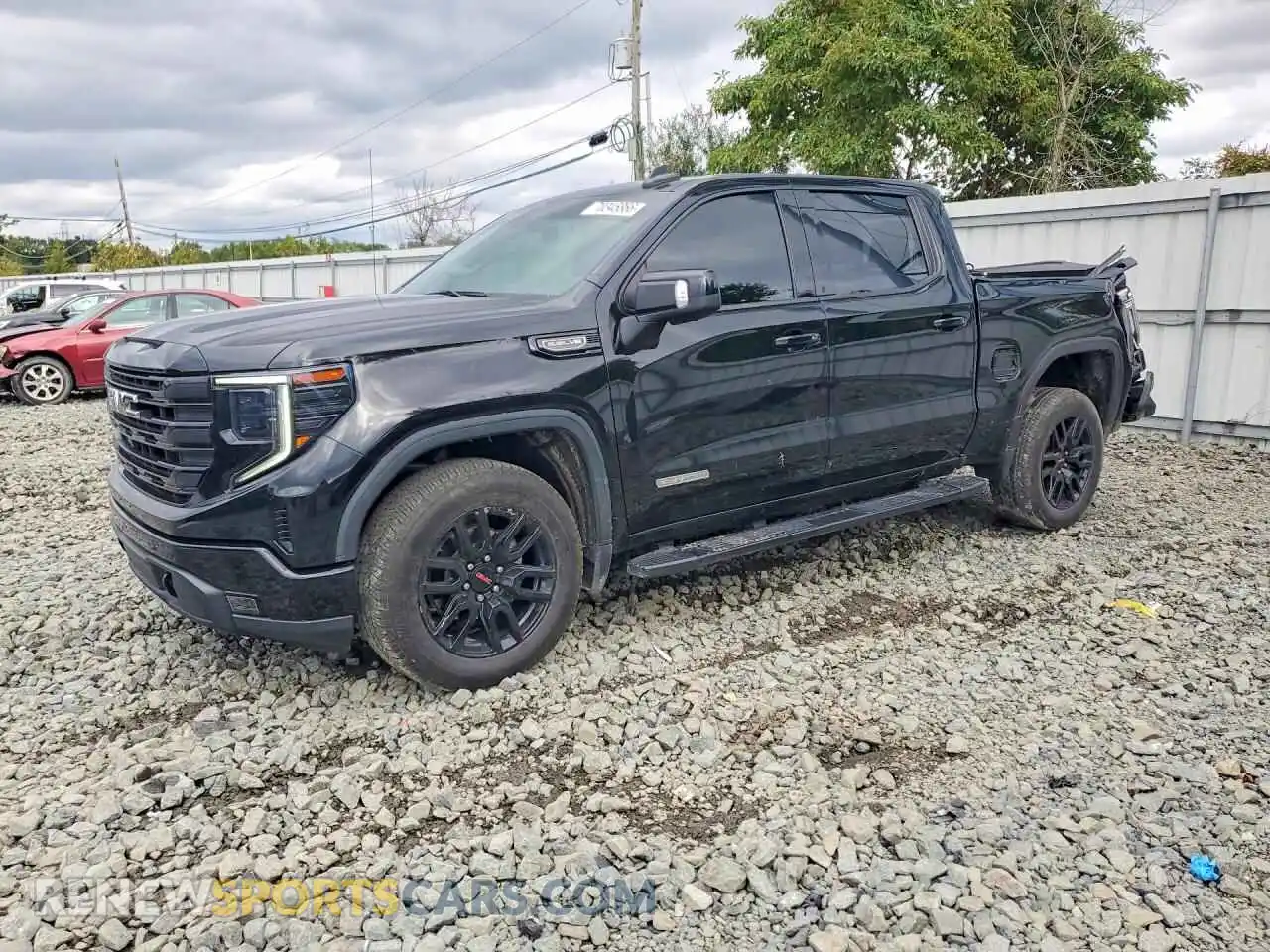 1 Photograph of a damaged car 3GTPHCED7PG273673 GMC SIERRA 2023