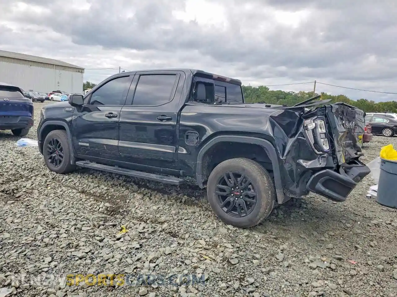 2 Photograph of a damaged car 3GTPHCED7PG273673 GMC SIERRA 2023