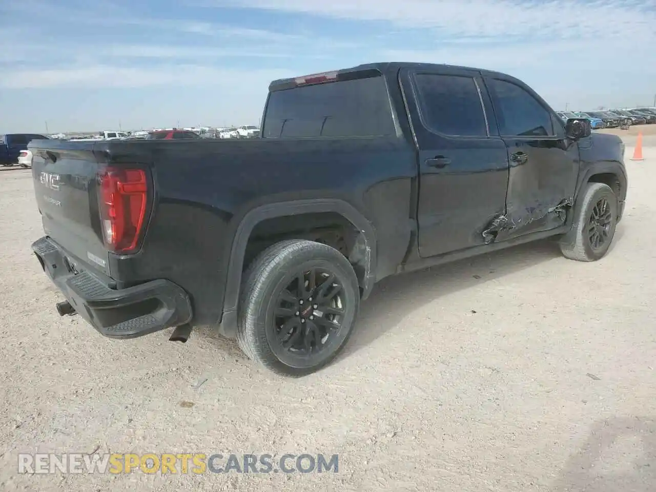 3 Photograph of a damaged car 3GTPHCEK7PG225914 GMC SIERRA 2023