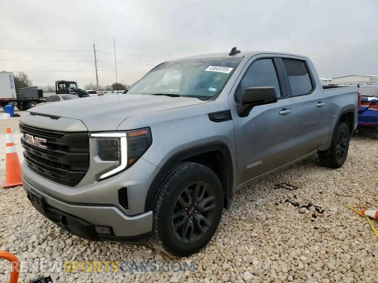 1 Photograph of a damaged car 3GTPHCEK9PG293583 GMC SIERRA 2023