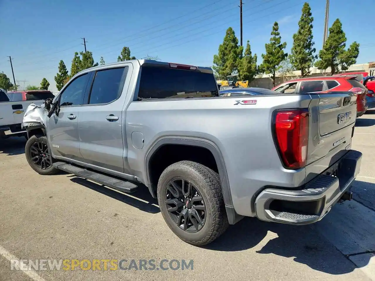 2 Photograph of a damaged car 3GTUUCE85PG303965 GMC SIERRA 2023