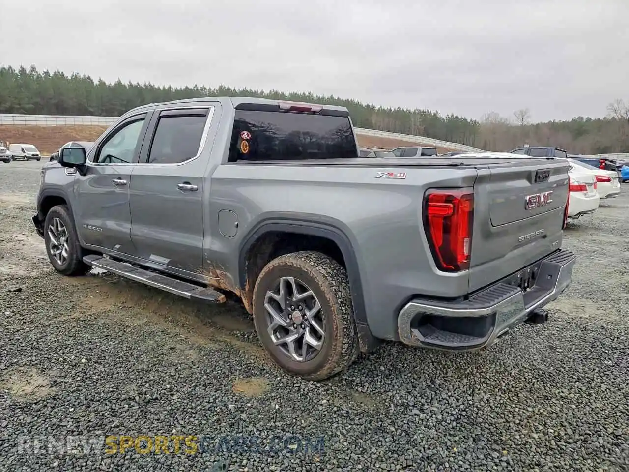 2 Photograph of a damaged car 3GTUUDED6PG227644 GMC SIERRA 2023