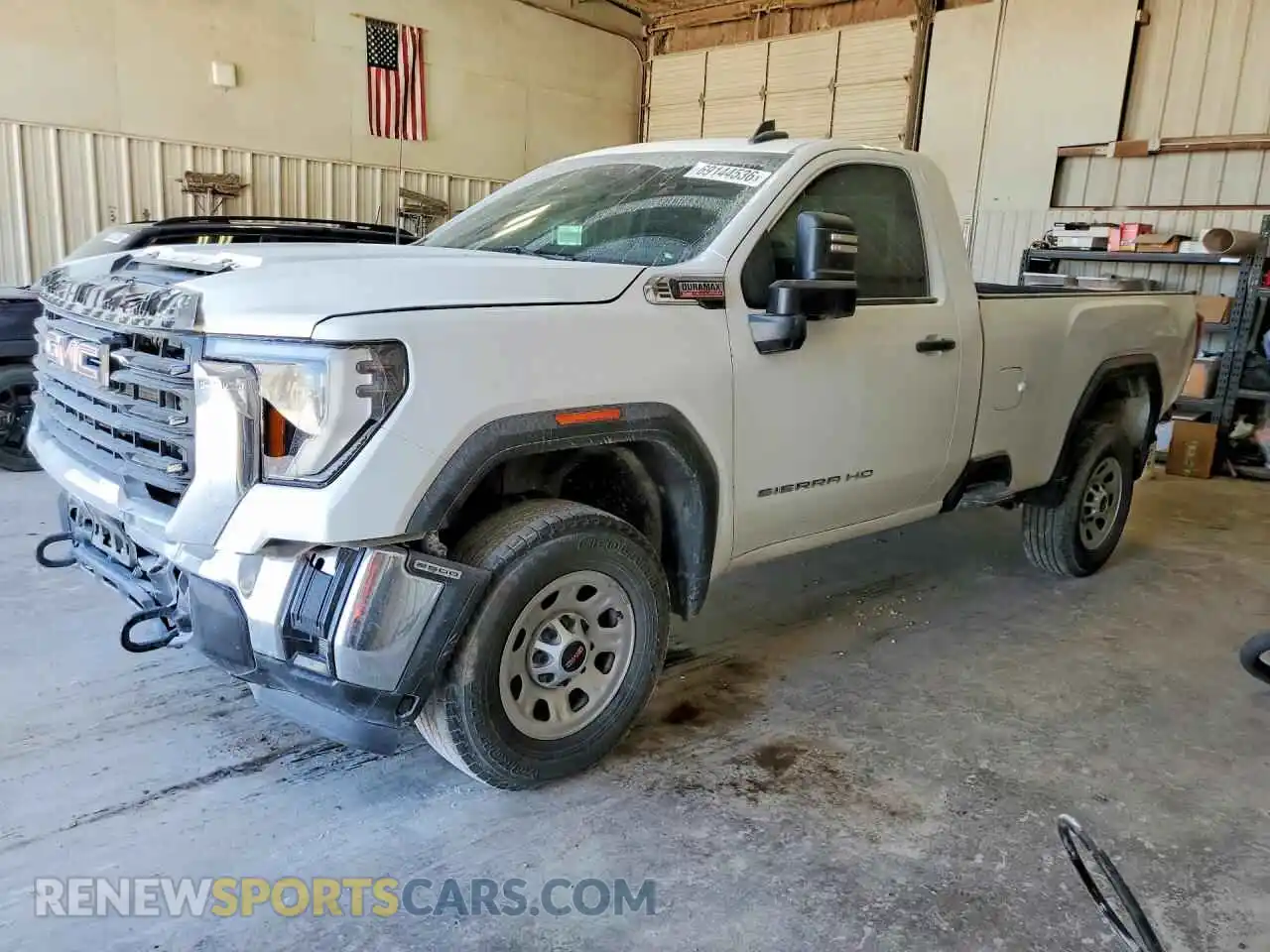 1 Photograph of a damaged car 1GT38LEY5RF224929 GMC SIERRA 2024