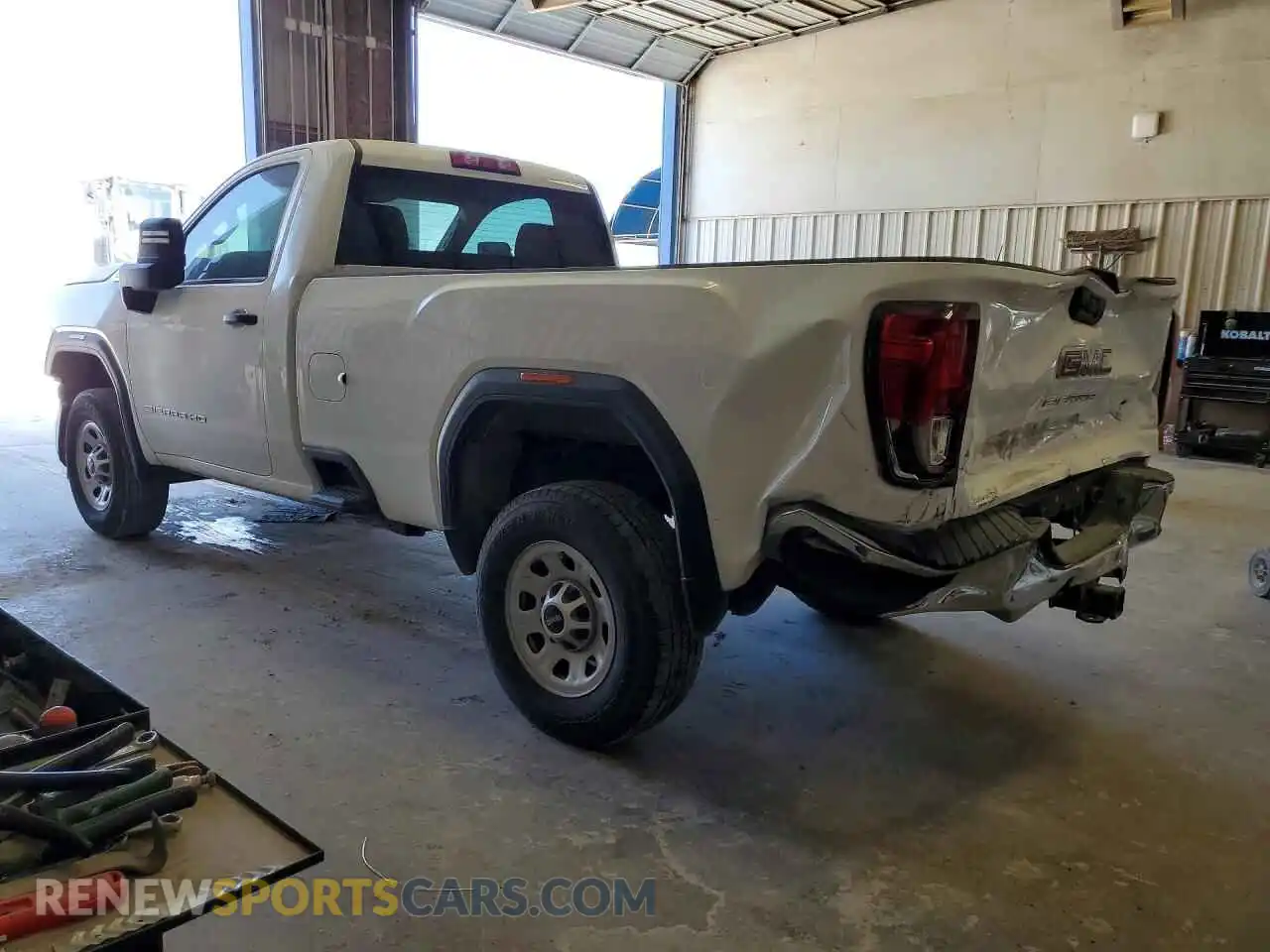 2 Photograph of a damaged car 1GT38LEY5RF224929 GMC SIERRA 2024