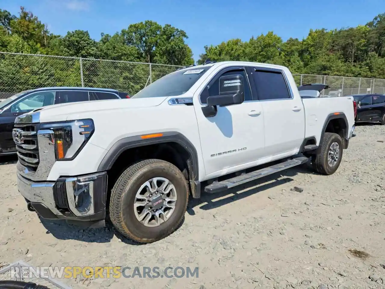 1 Photograph of a damaged car 1GT49ME70RF284681 GMC SIERRA 2024