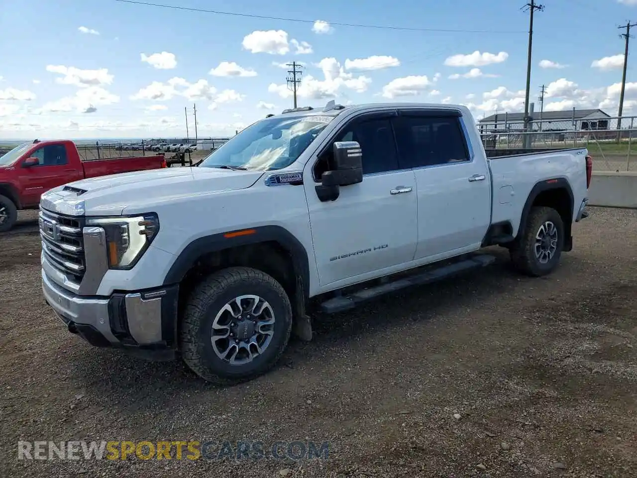 1 fotografías del automóvil dañado 1GT49NEY1RF352646 GMC SIERRA 2024