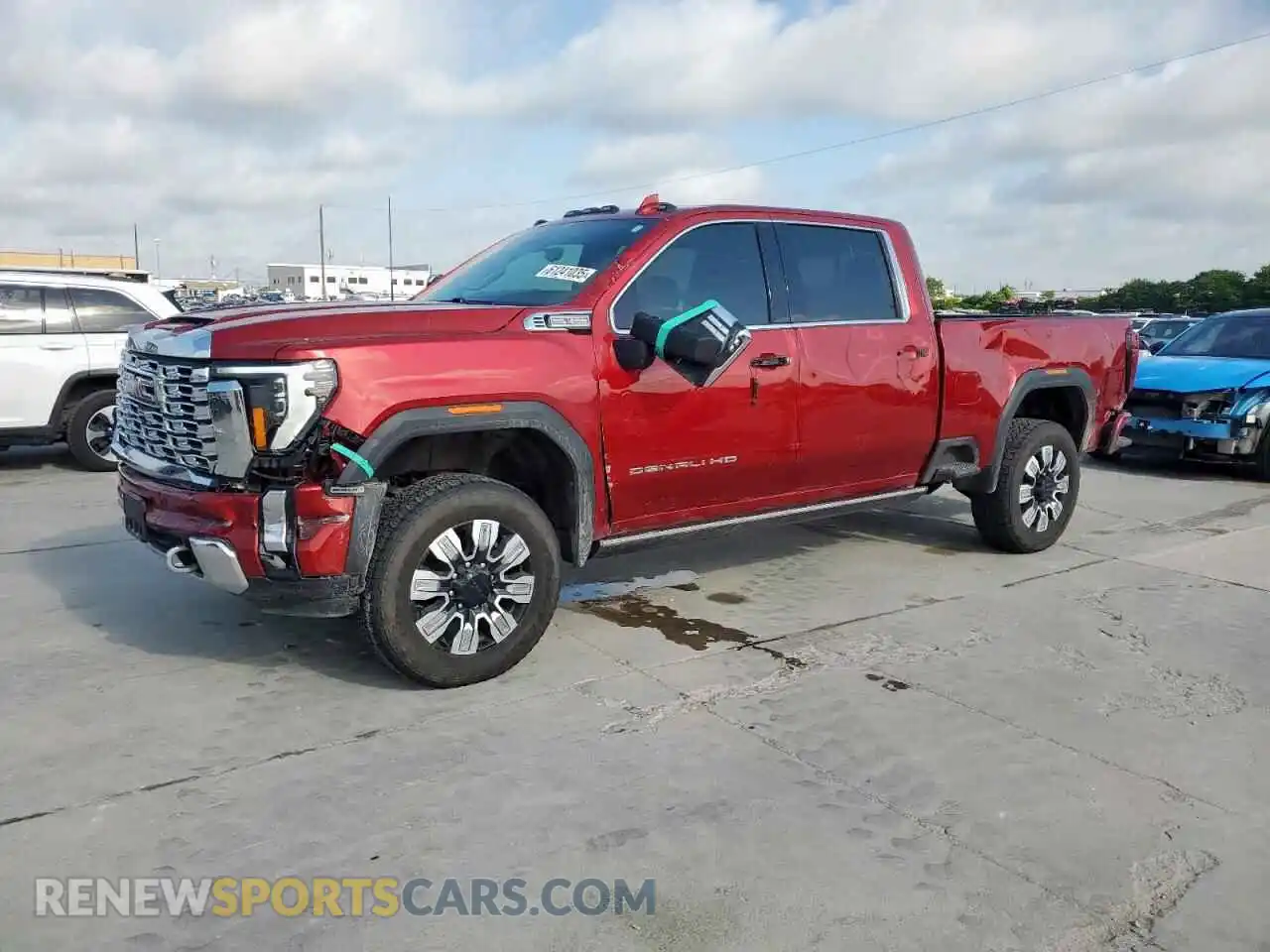 1 Photograph of a damaged car 1GT49RE70RF370697 GMC SIERRA 2024