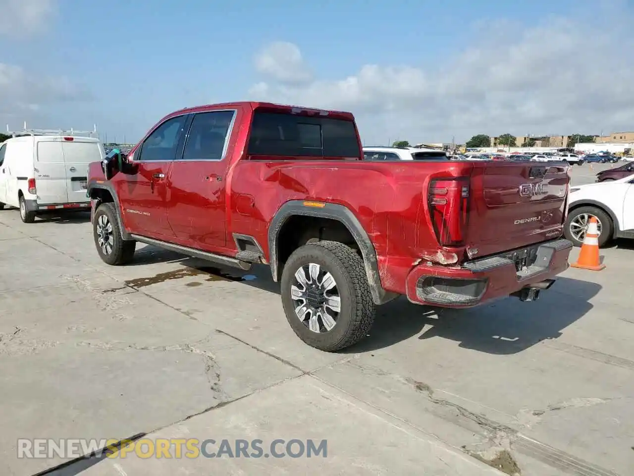 2 Photograph of a damaged car 1GT49RE70RF370697 GMC SIERRA 2024