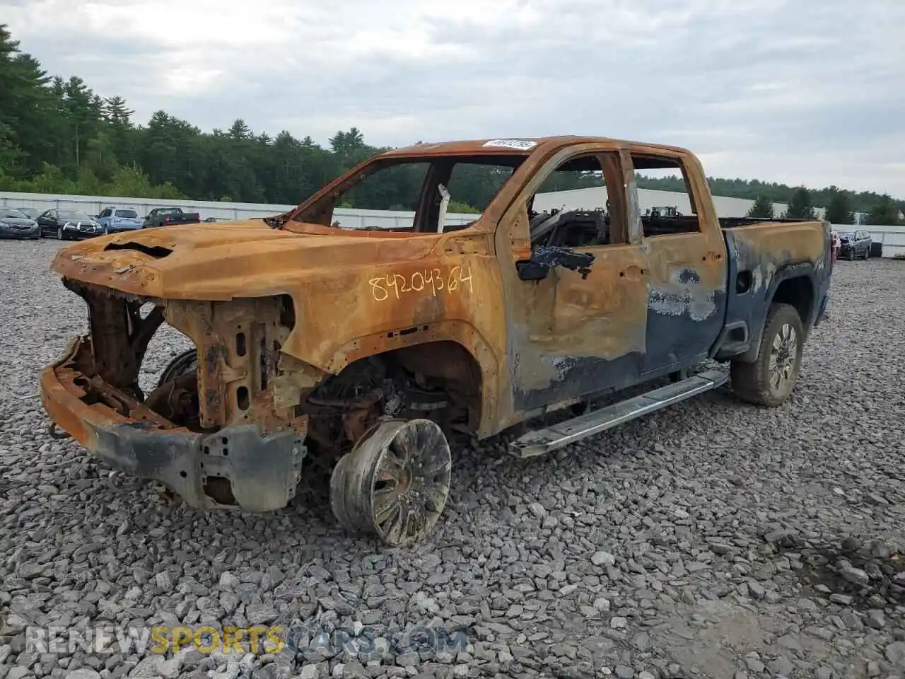 1 Photograph of a damaged car 1GT49WE78RF262973 GMC SIERRA 2024