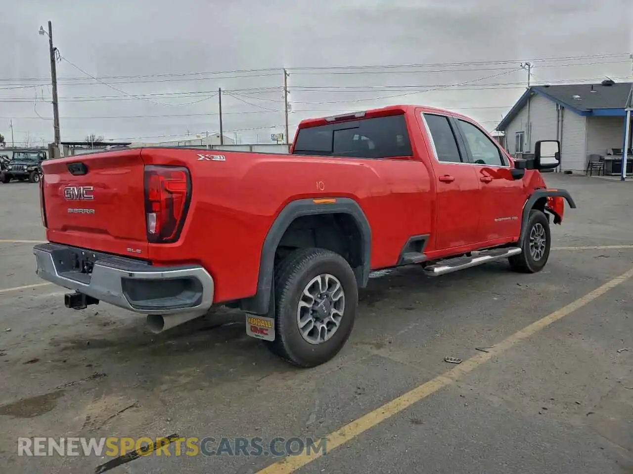 3 fotografías del automóvil dañado 1GT59MEY4RF446146 GMC SIERRA 2024