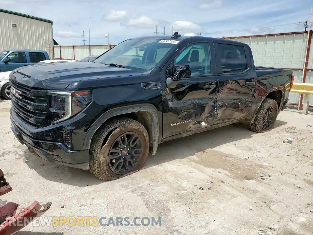1 Photograph of a damaged car 1GTPHAEKXRZ241306 GMC SIERRA 2024