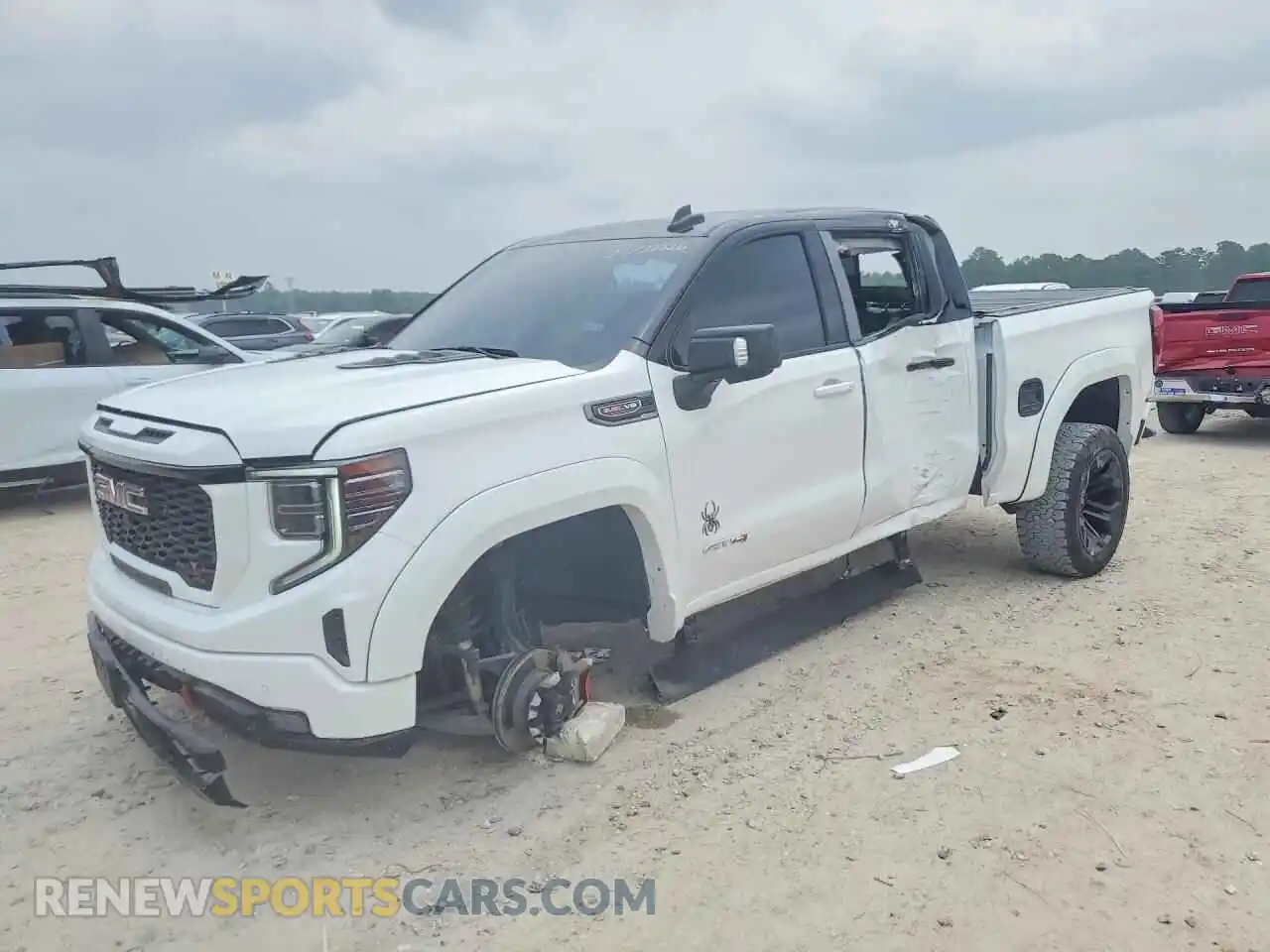 1 fotografías del automóvil dañado 1GTUUEEL3RZ279538 GMC SIERRA 2024