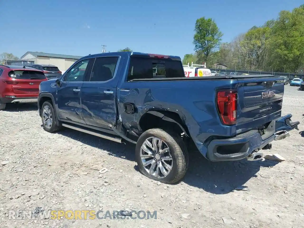 2 Photograph of a damaged car 1GTUUGE87RZ377785 GMC SIERRA 2024