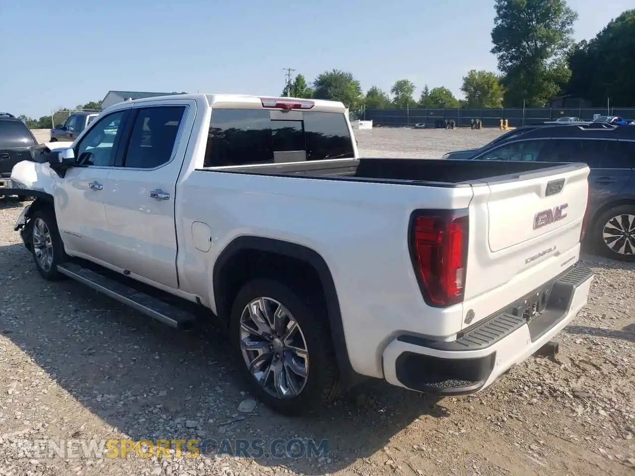 2 Photograph of a damaged car 1GTUUGED6RZ186372 GMC SIERRA 2024