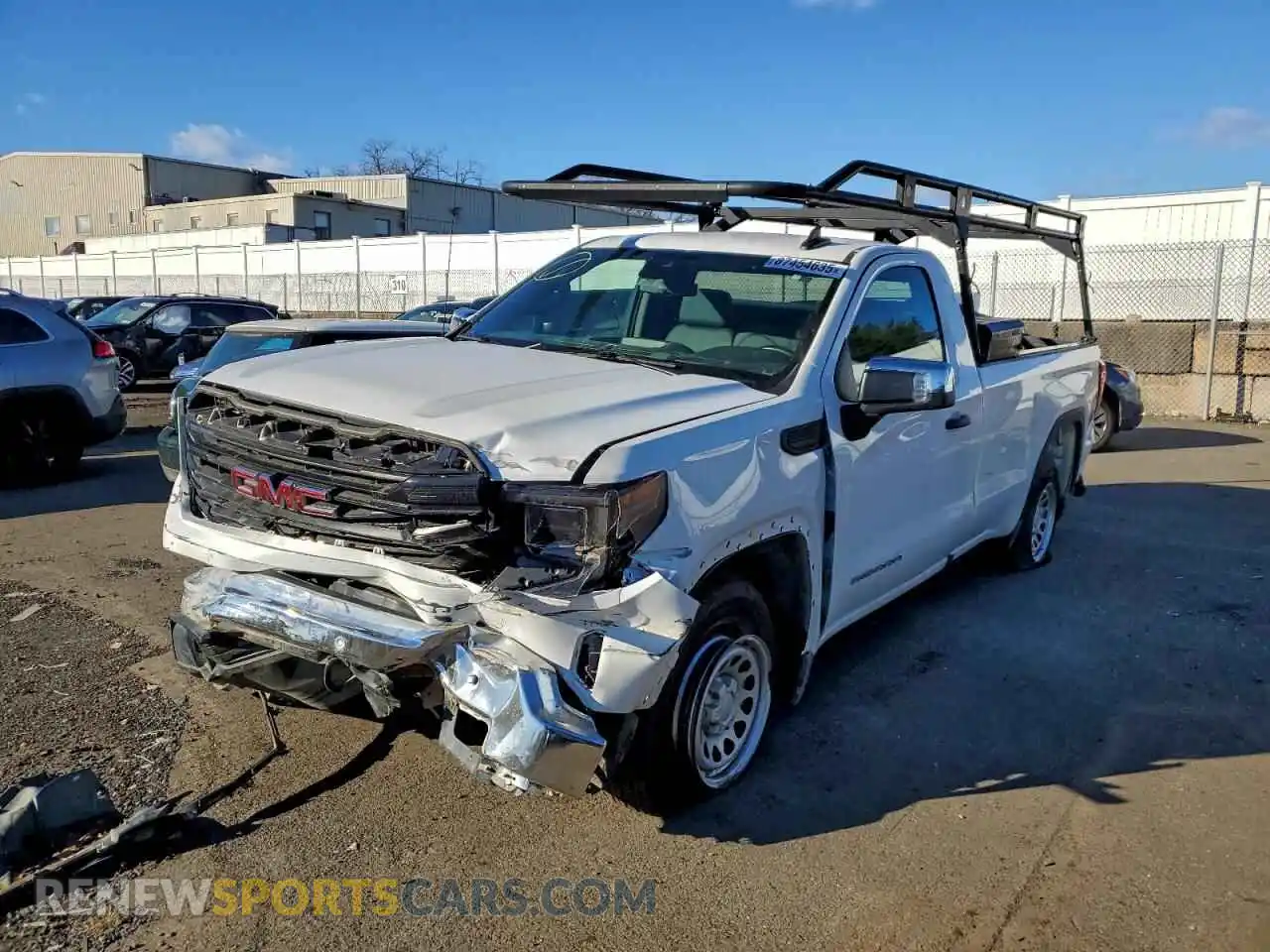 1 Photograph of a damaged car 3GTNHAED0RG323747 GMC SIERRA 2024