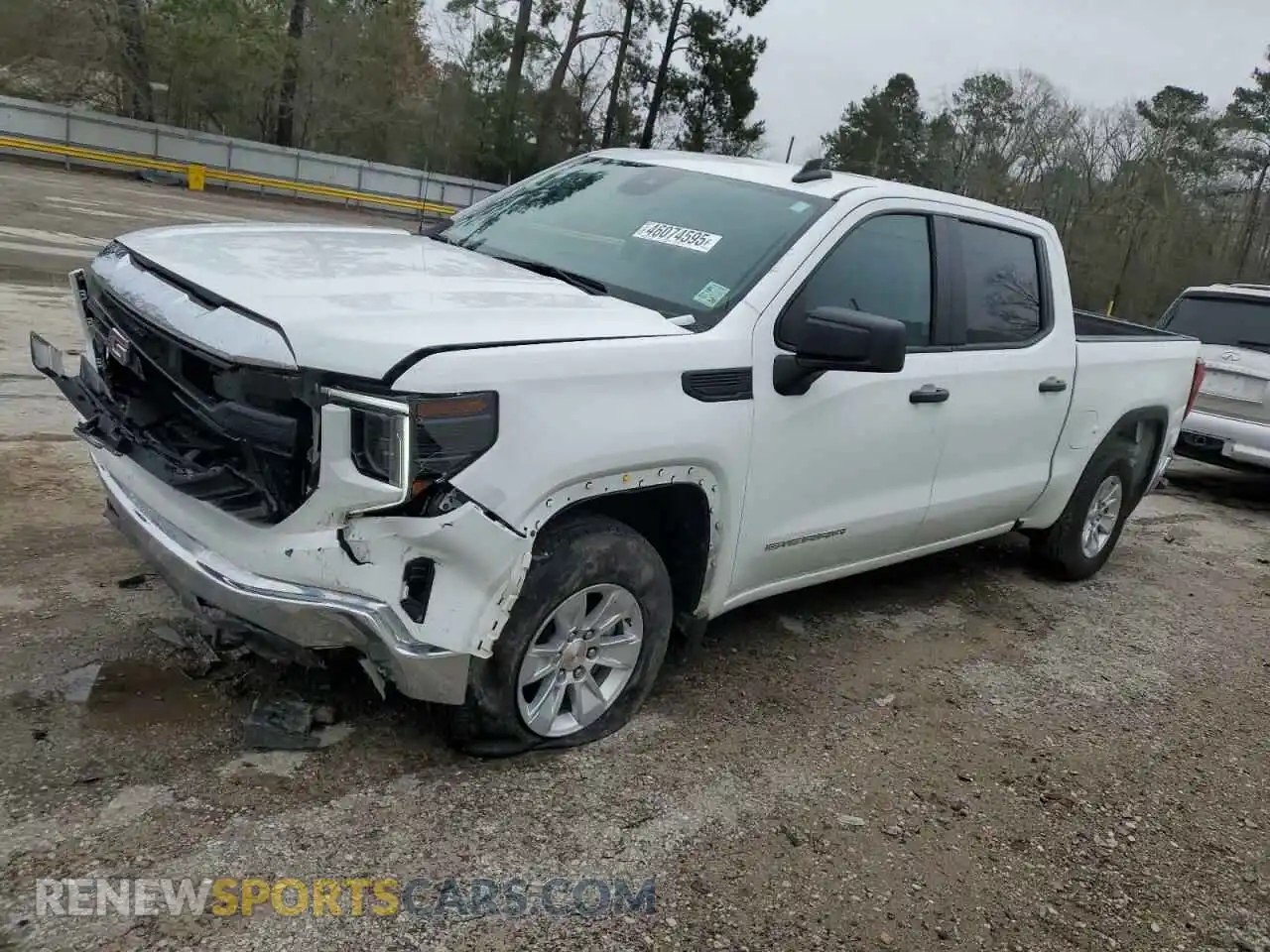 1 Photograph of a damaged car 3GTPHAEK0RG347652 GMC SIERRA 2024