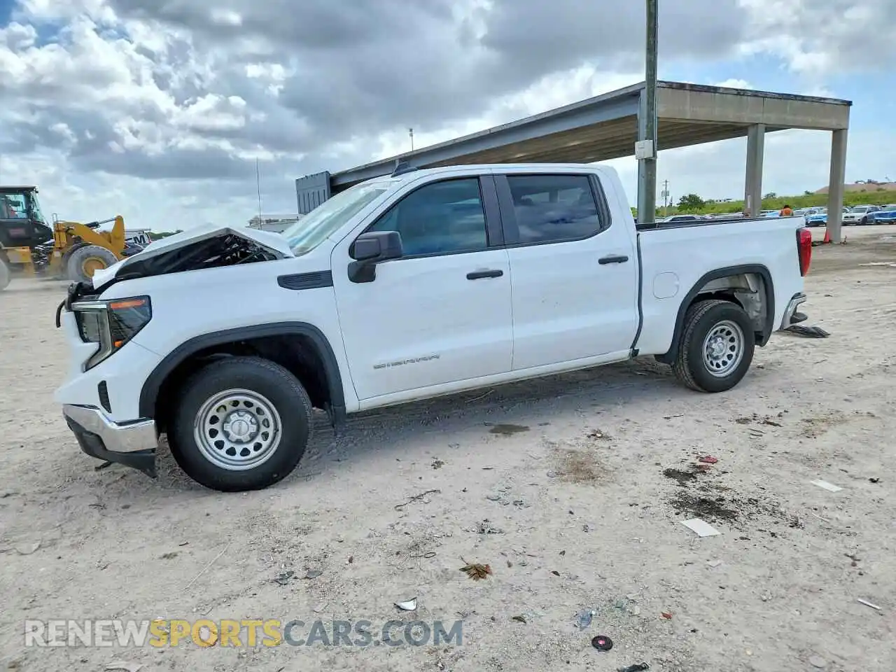 1 Photograph of a damaged car 3GTPHAEK6RG291345 GMC SIERRA 2024