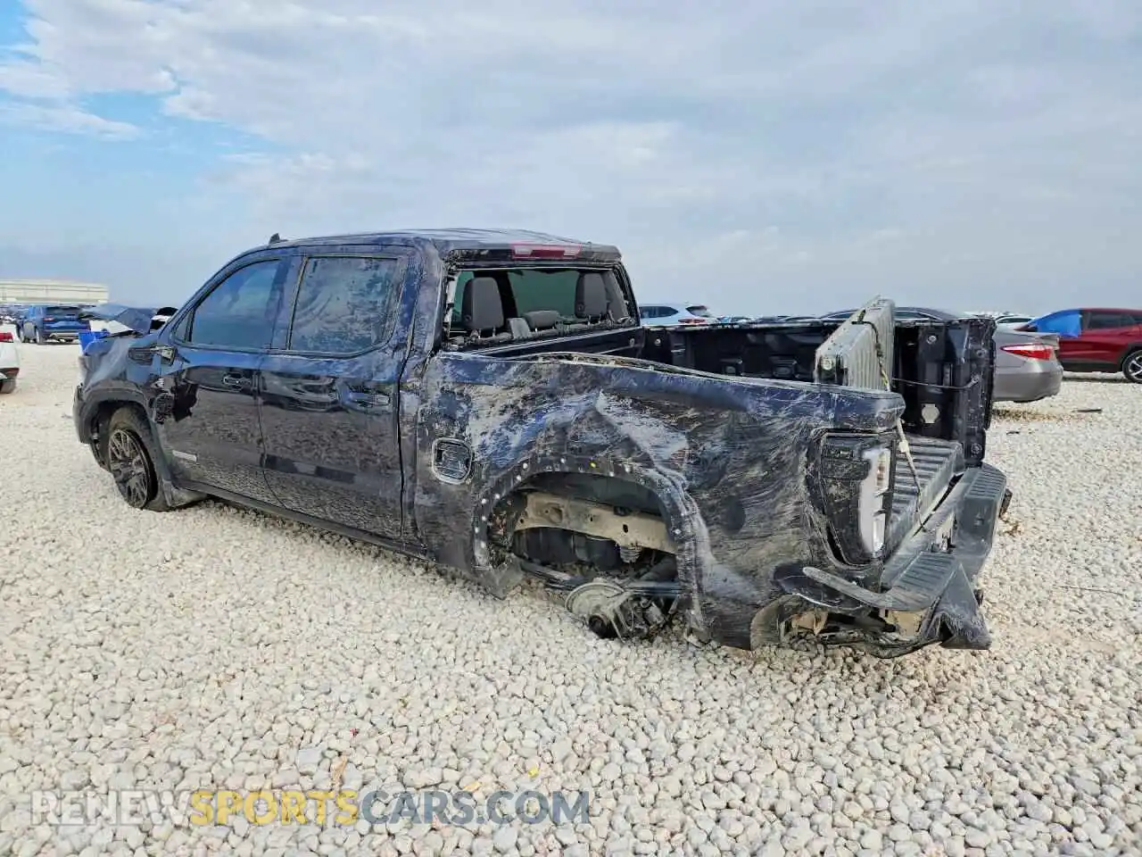 2 Photograph of a damaged car 3GTPHCEK0RG290820 GMC SIERRA 2024