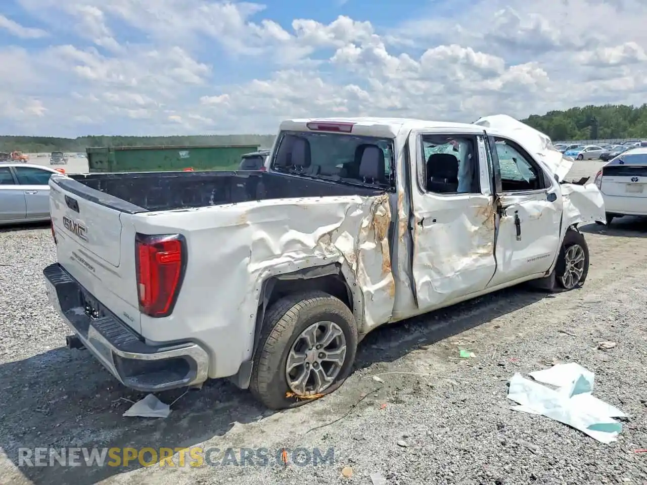3 Photograph of a damaged car 3GTPHDED0RG143680 GMC SIERRA 2024