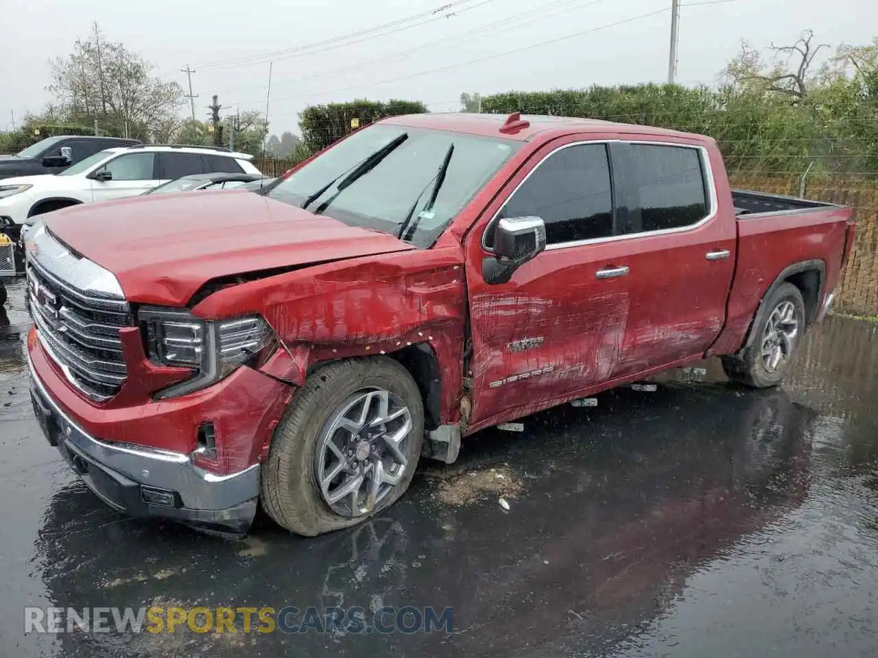 1 Photograph of a damaged car 3GTPHDED2RG318883 GMC SIERRA 2024