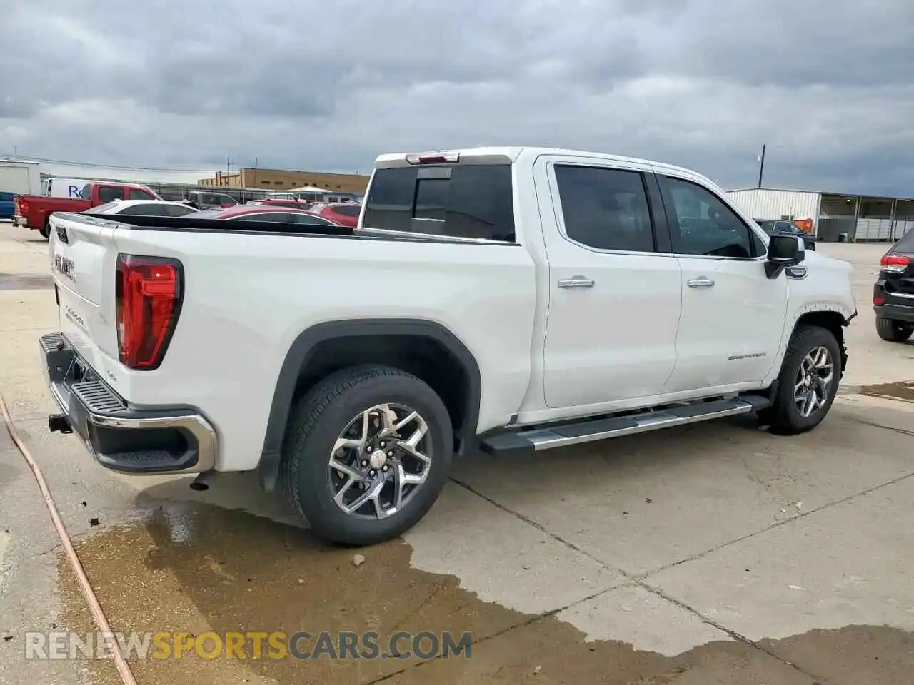 3 fotografías del automóvil dañado 3GTPHDED4RG302863 GMC SIERRA 2024