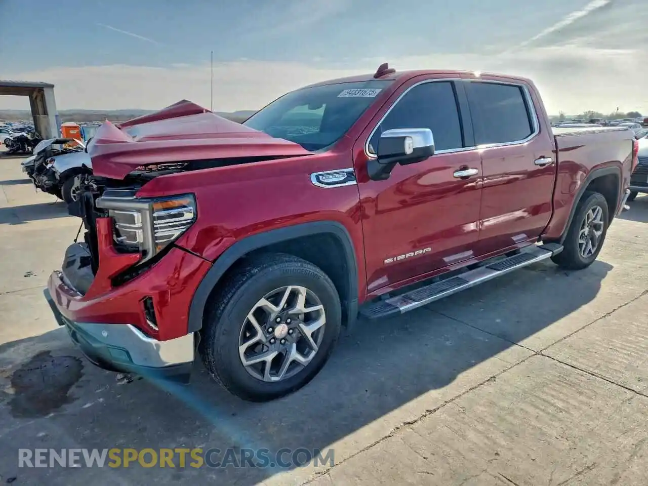 1 Photograph of a damaged car 3GTPHDEDXRG282957 GMC SIERRA 2024