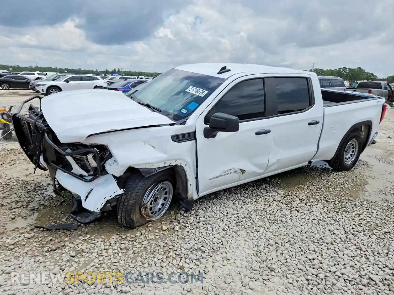 1 Photograph of a damaged car 3GTUUAED0RG279420 GMC SIERRA 2024