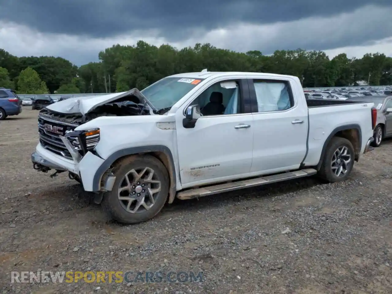 1 Photograph of a damaged car 3GTUUDED4RG156267 GMC SIERRA 2024