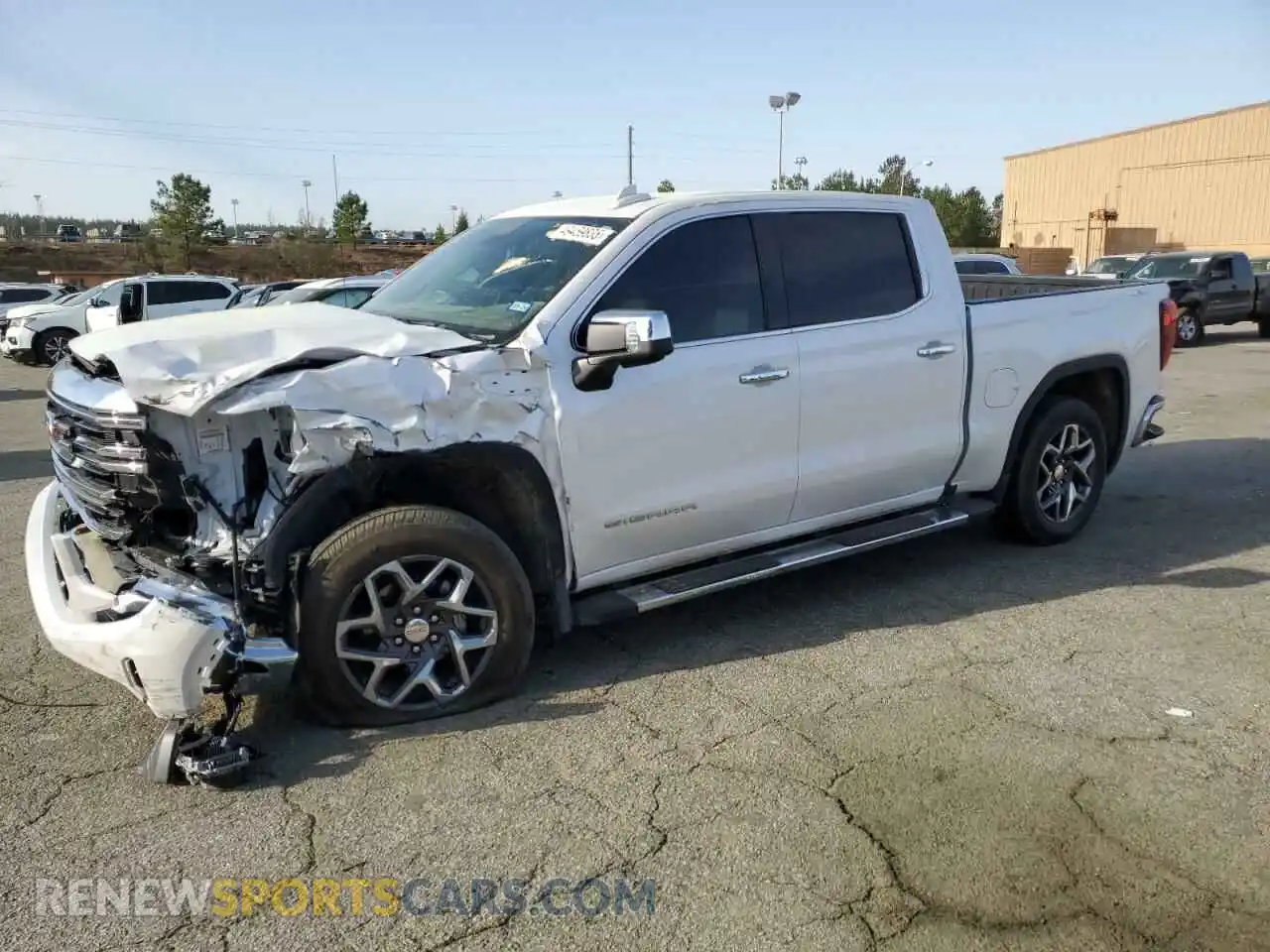 1 Photograph of a damaged car 3GTUUDED4RG268910 GMC SIERRA 2024