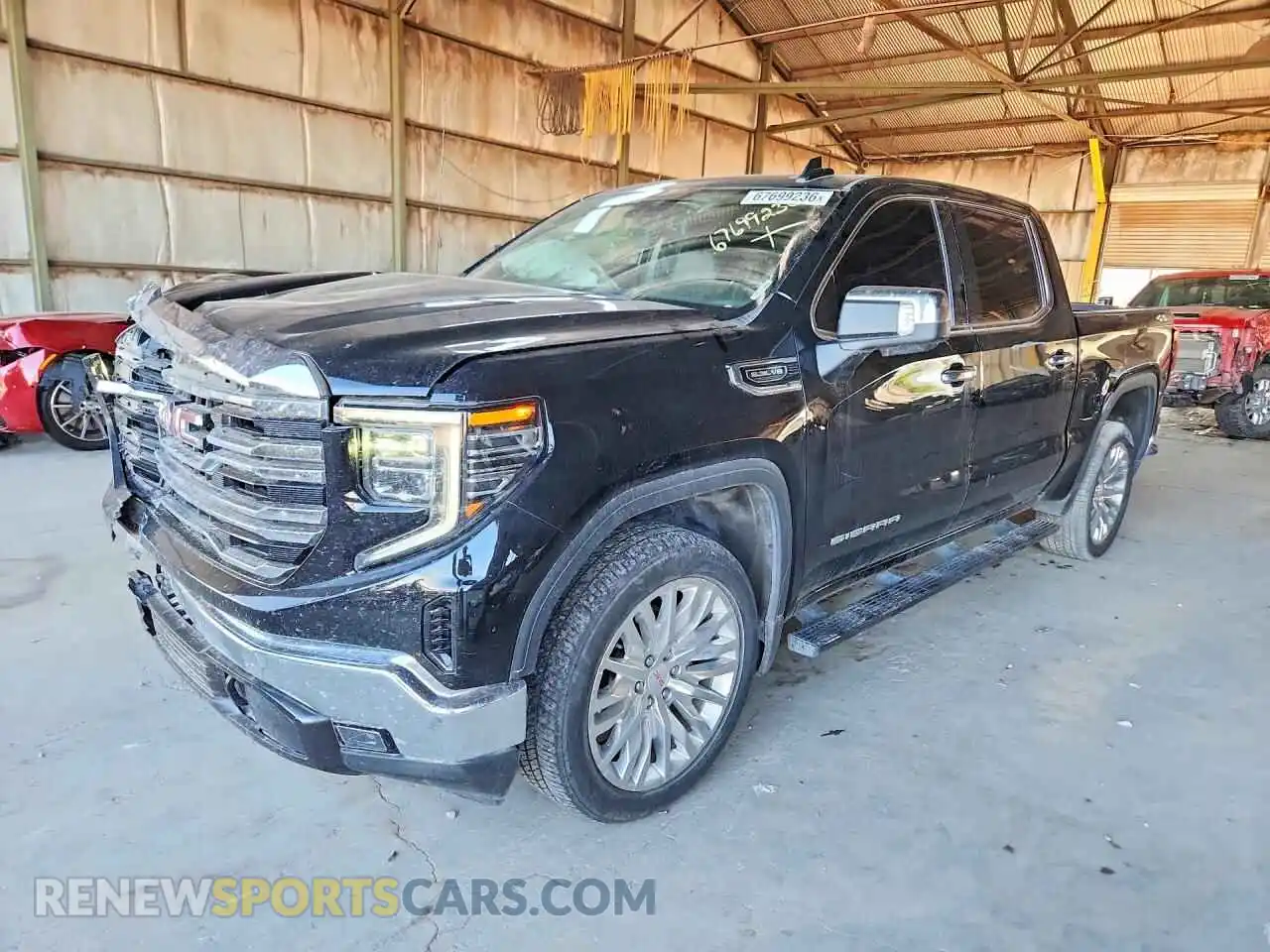 1 Photograph of a damaged car 3GTUUDED5RG460725 GMC SIERRA 2024