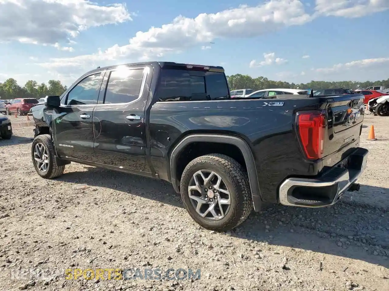 2 Photograph of a damaged car 3GTUUDED6RG273445 GMC SIERRA 2024